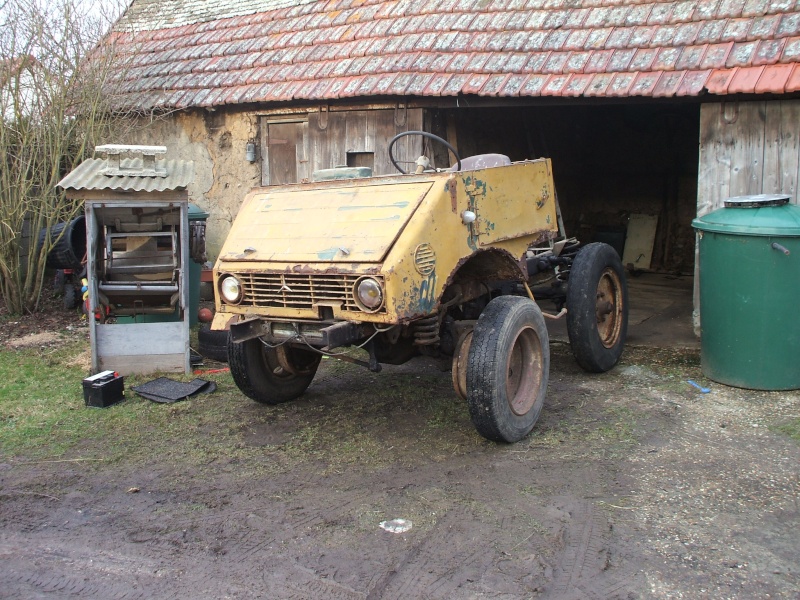 Mon 2010 et sa restauration bientot Unimog32