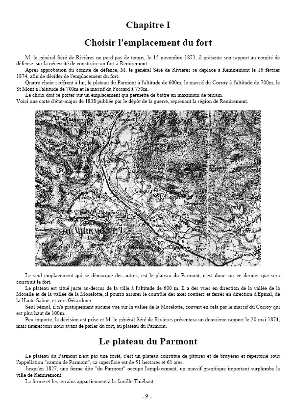 LIVRE : LE FORT DU PARMONT - souscription 2010-023