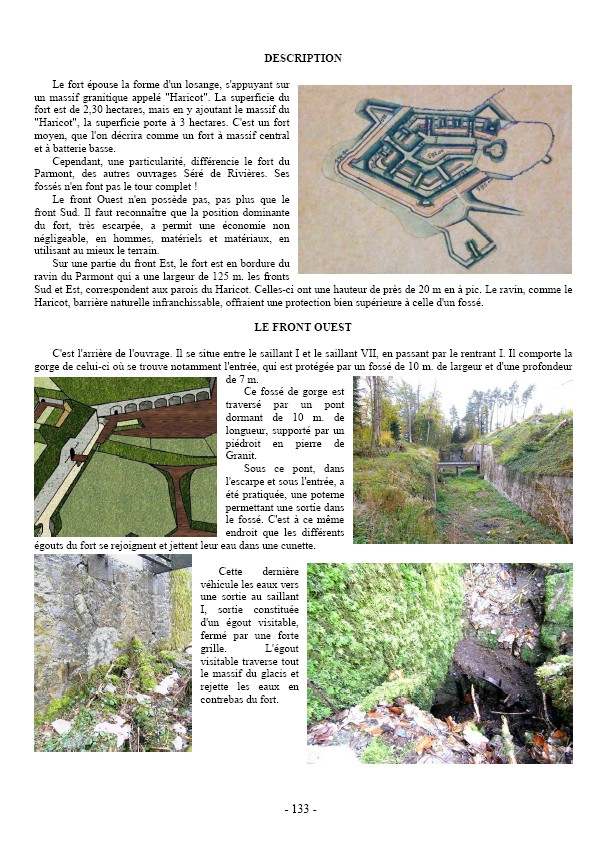 LIVRE : LE FORT DU PARMONT - souscription 2010-026