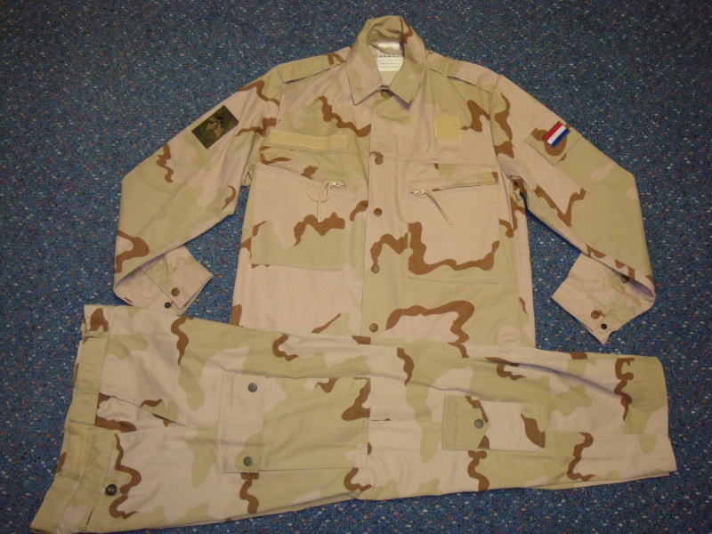 DUTCH 3-colour desert camouflage uniforms (same type as used in Iraq) Dutch_17