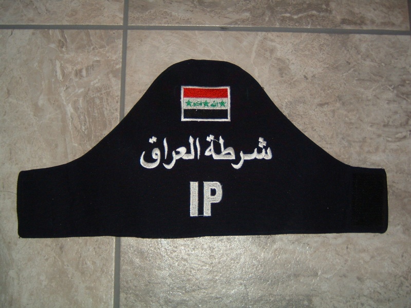 Iraqi Police Armband Iraqip10