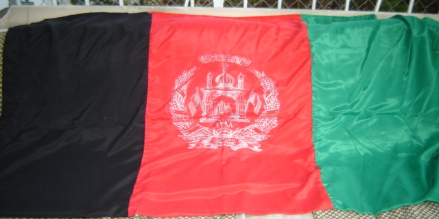 Afghani National Flag 01216