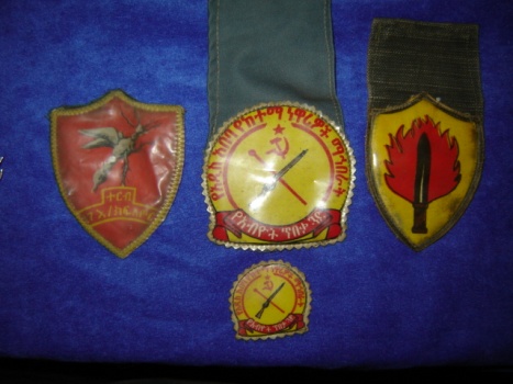 Ethiopian Derg patches and badges Africa12