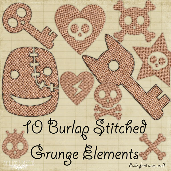 New Burlap Stitched Icons in the shoppe!! Ateets11