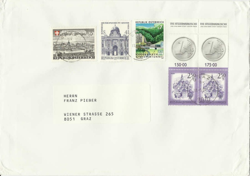 briefmarken - Münzen auf Briefmarken 0250al11