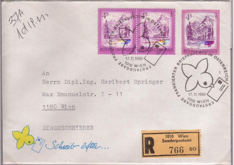 Amtliche Briefumschläge Republik Österreich, gelaufen - Seite 2 1_aus_10