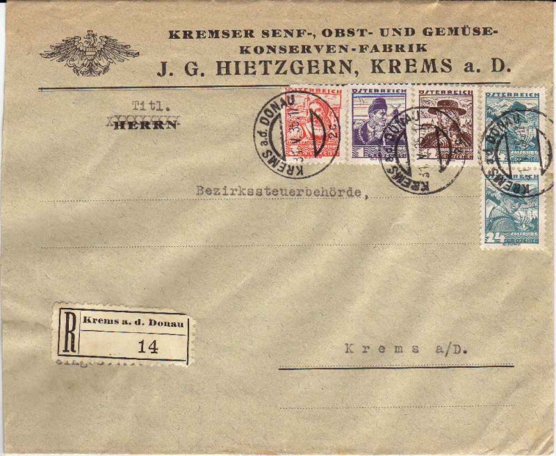 österreich - Österreich 1925 - 1938 Volkst10