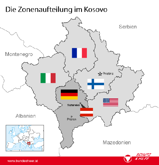Österr. Bundesheer im Kosovo-Friedens-Einsatz Zonena10