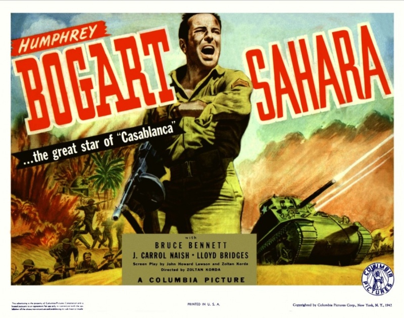 Histoire des films de guerre sur la Seconde Guerre mondiale Sahara13