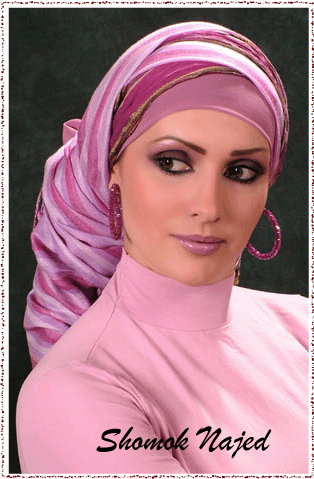 تعلمى  ربطات جديدة لحجابك Eb963310