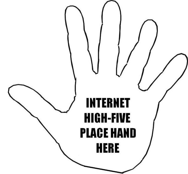 epic high five =D Intern10