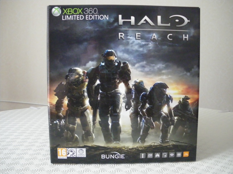 Console Xbox 360 edition Halo Reach Imgp0175