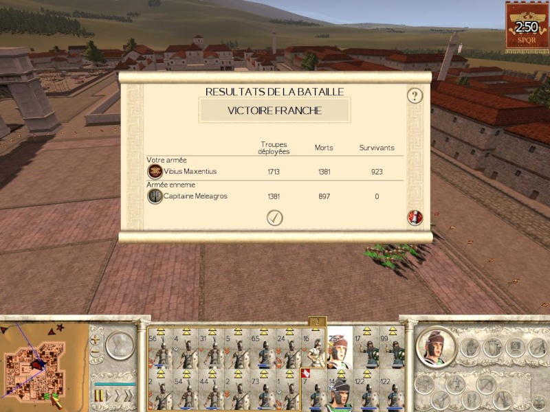 Campagne Romaine ! ROMA VICTOR ! Rometw24