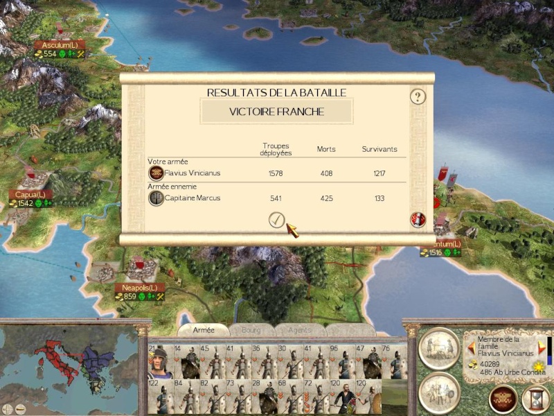 Campagne Romaine ! ROMA VICTOR ! Rometw83
