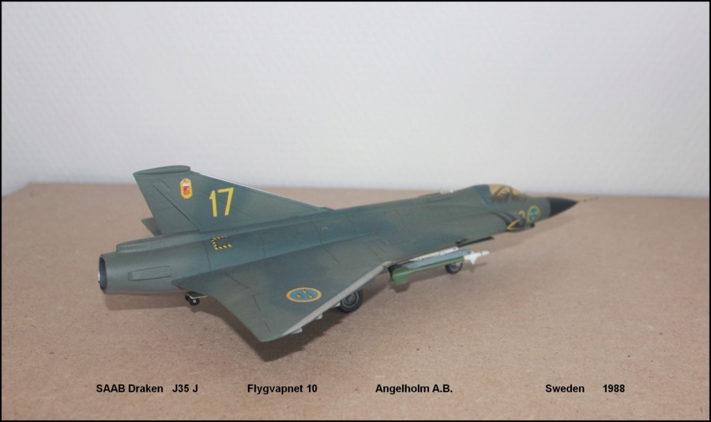 1/48  Saab Draken   Lindberg     FINI Drak310