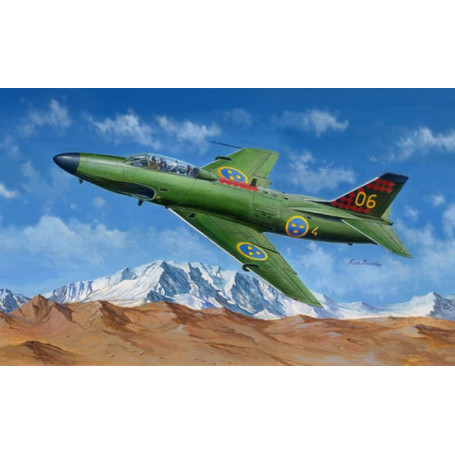 Ouvre boite SAAB LANSEN J 32 Hobbyboss 1/48 Hobby-10