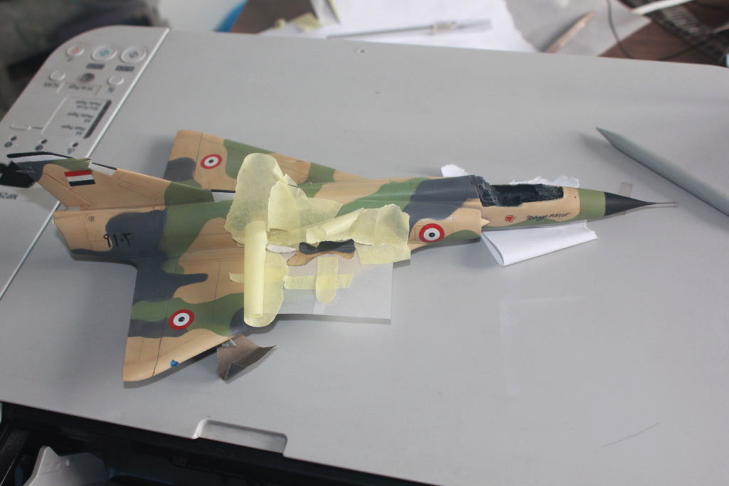1/48   Mirage 5 SDE Egypt      Heller   FINI Img_4430