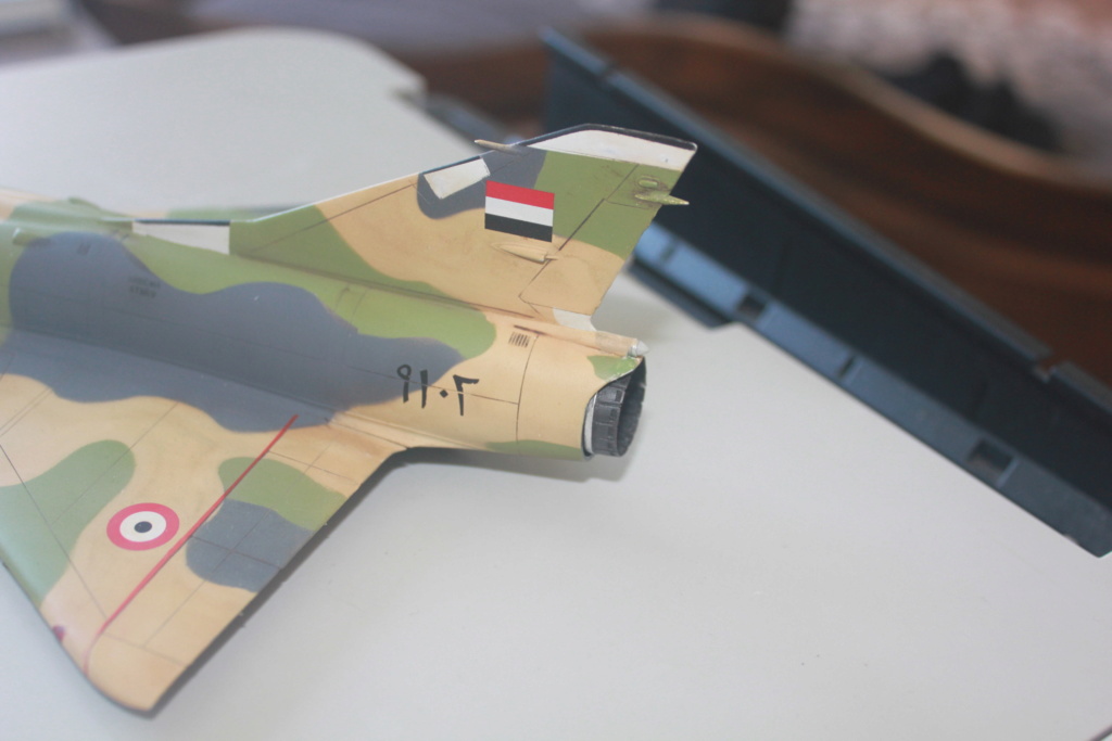 1/48 Mirage 5 SDE Egypt Heller FINI Img_4511