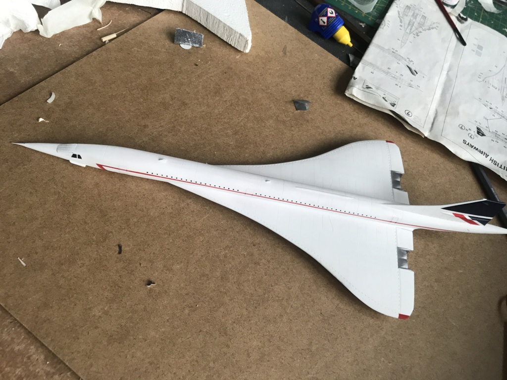 CONCORDE  (Revell   1/144)     . FINI - Page 3 Img_6170