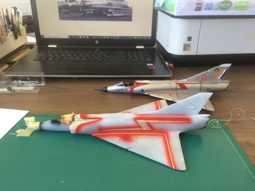 1/48 Mirage III CZ(s) Hobbyboss + Heller FINI Img_7130