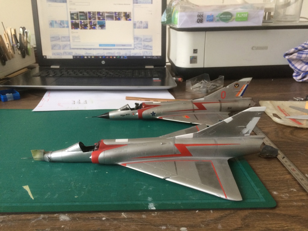 1/48 Mirage III CZ(s) Hobbyboss + Heller FINI Img_7213