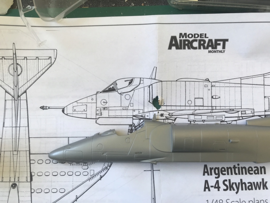 *1/48 A 4 SU Skyhawk Esci Polistil FINI Img_7345