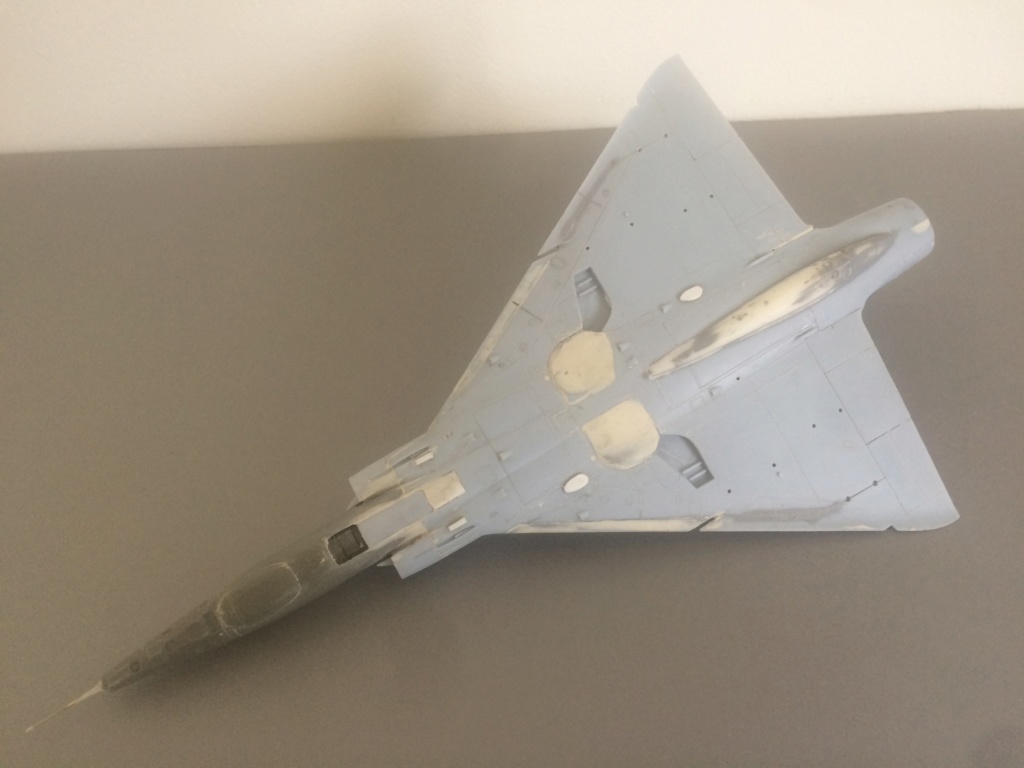 1/48 MIRAGE 5 RAD Heller + "Ouragan 25" FINI Img_7515