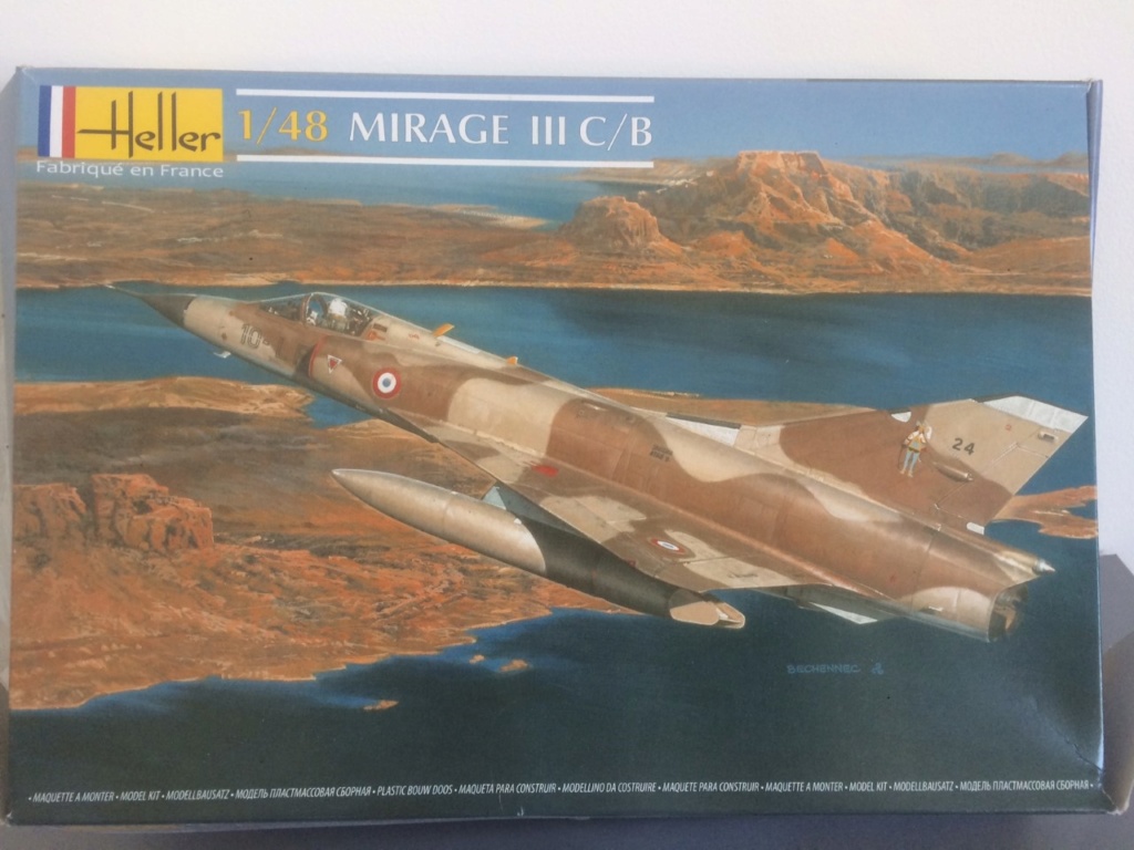 1/48   MIRAGE 5 RAD  Heller + "Ouragan 25"   FINI Thumbn12