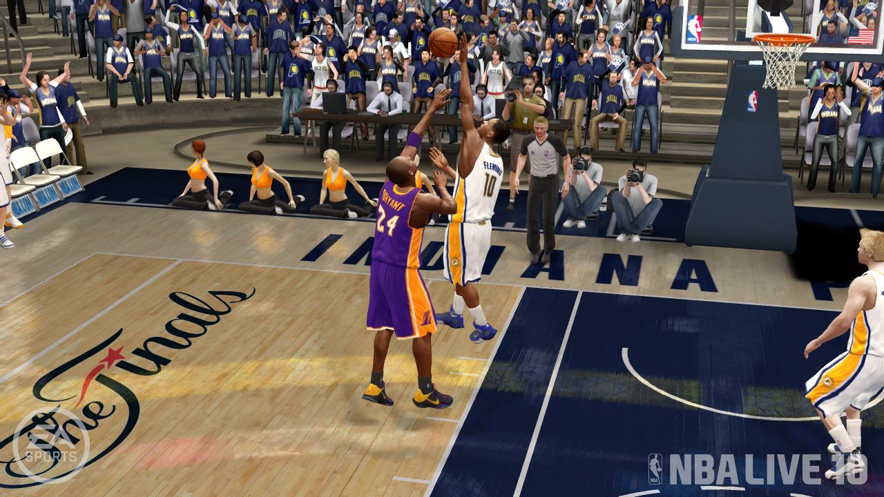 Thewiz06's all time Indiana Pacers roster in action! 752a0010