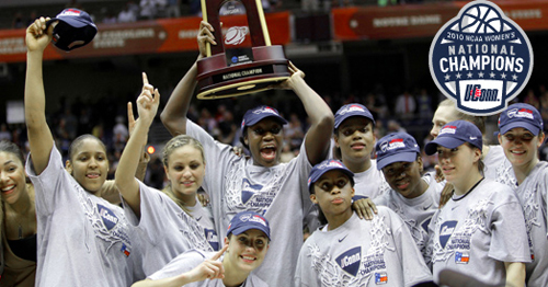 Which team is your team of the year for 2010? Uconn-10