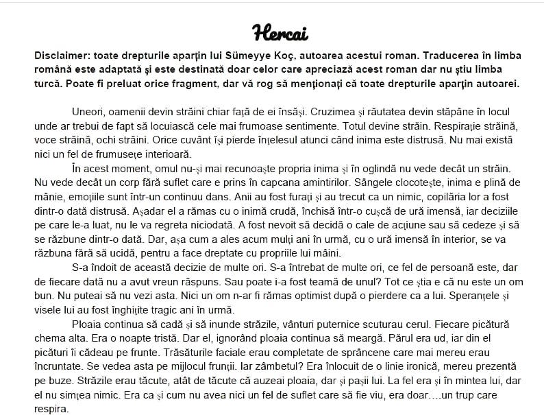 Hercai - Carte - limba română 75223511