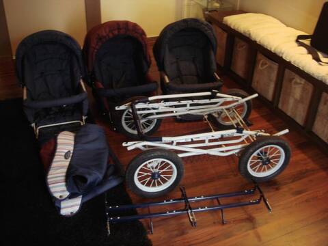 Poussette triple best sale inglesina neuve
