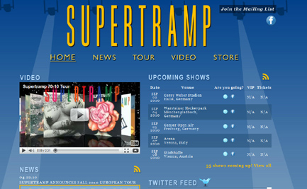 Le site officiel est de retour Supert10