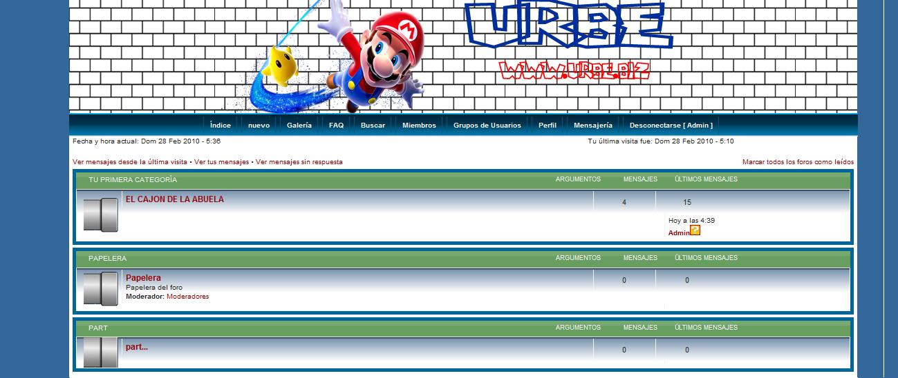 Skin Mario World PHpbb3 Mario10