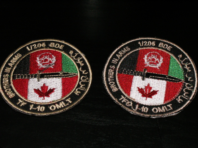 NATO insignias from Afghanistan 00125