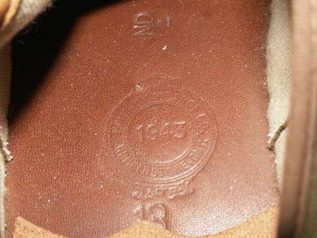 Mis-matched 1943 Plimsoll Shoes Pict0031