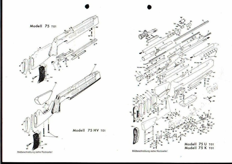 Recherhe de manuel technique constructeur Diana 75 et 6 Modell10