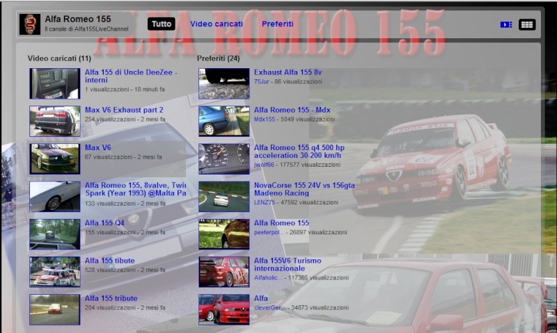 alfa - Alfa 155 Live Channel 210