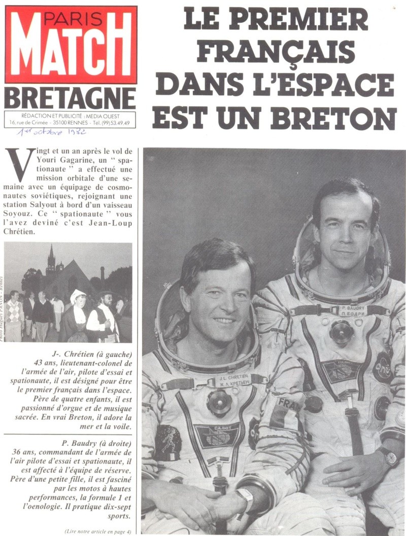 Jean-Loup Chrétien - 1er Français dans l'espace 82100110