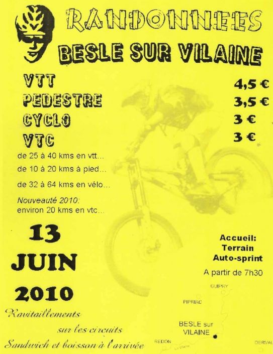 VTT, Cyclo et pdestre  BESLE sur Vilaine le 13 juin 2010 Besle_10