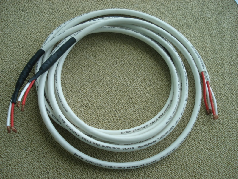 Ecosse Reference CS2.3 MK2 speaker cables 2.5m (Used)SOLD Ecosse13