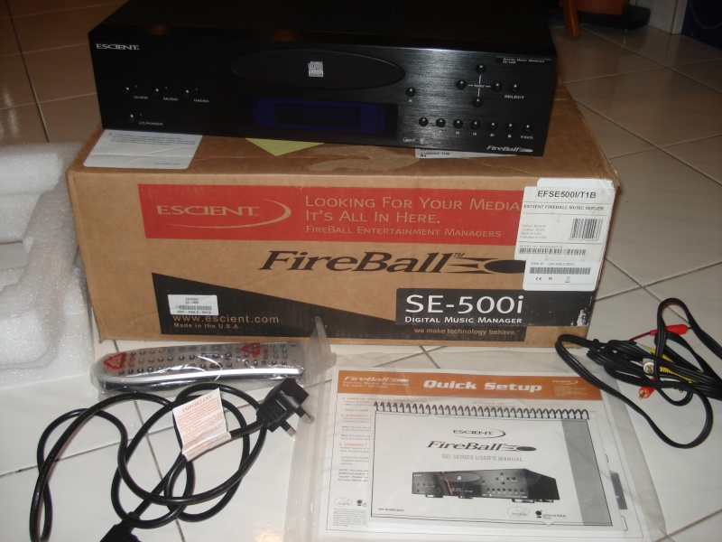 Fireball SE-500i 500GB Network Music Server Escien13