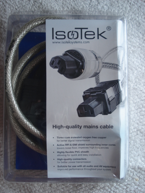  Isotek Elite Power Cable 1.5 Meter (New)SOLD Isotek12