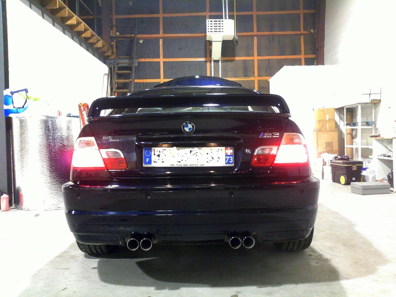 Voici mon ///M3 E46 SMG2 W110