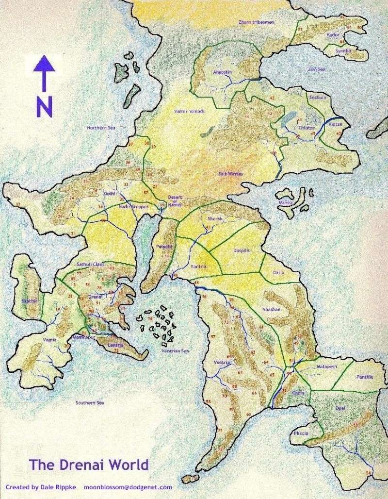 Géographie Drenaï Drenai11