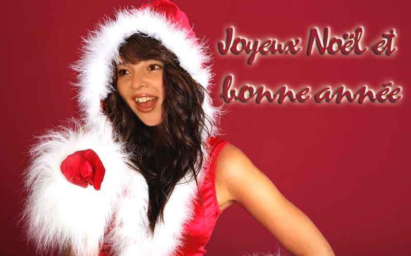 montage mère noel