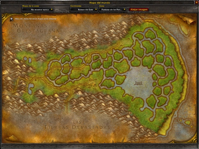 Mapas del Warcraft Pantan10