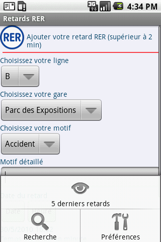 [SOFT] RETARDS RER : Visualisez les derniers retards [Gratuit] Retard10