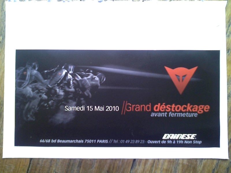 Destockage Dainese à Paris 15/05/2010 Pic-0020