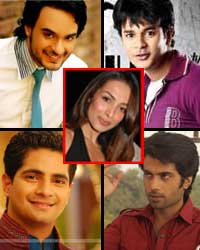 Four handsome hunks of Star Plus to groove with Malaika in SPA Ab7_5i11